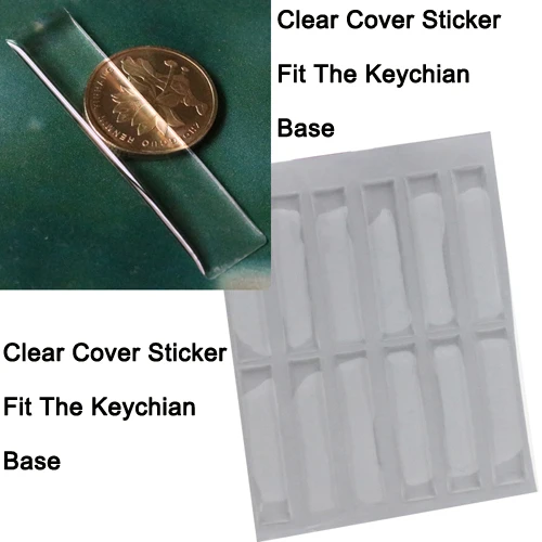 10*50 мм прямоугольный брелок Базовая пластина для автомобиля номерной знак брелки «сделай сам» античный бронз/посеребренный 100 шт - Цвет: Epoxy Cover Sticker