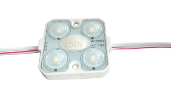 

220VAC/110VAC High Voltage Epistar LED Modules1.5W 140LM no need transformer waterproof led modules for signage letter lighting