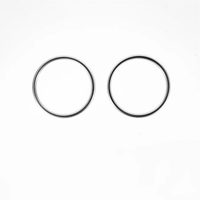 2pcs Stainless steel air conditioning AC vents decorative cover trims