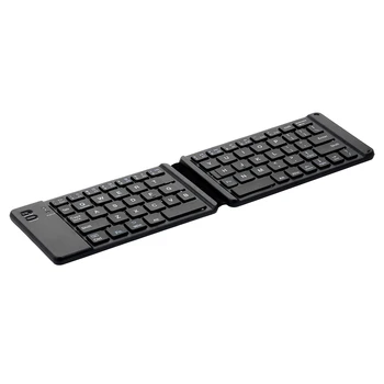 

BT Folding Keyboard Foldable Keyboard Rechargeable Full Size Keyboard for iOS Phone Android Smartphone Tablet Windows Laptop