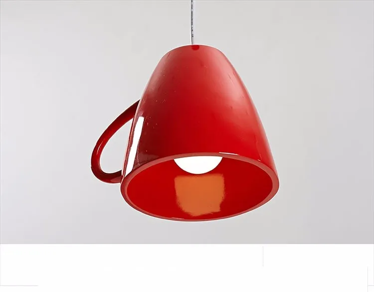 LukLoy, современная кухонная лампа, резиновый чайник, чайная чашка, кухонный подвесной светильник, подвесной светильник, приспособление для украшения столовой