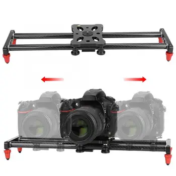 

42cm Carbon Fiber Camera Track Slider Video Stabilizer DSLR Rail Camcorder Filming High Quality