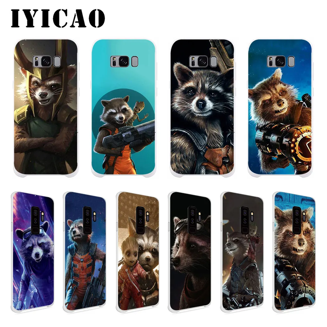 

IYICAO Guardian Rocket Raccoon GrootHard Case for Samsung Galaxy J6 J5 J1 J2 J3 J7 2017 2016 2015 Prime J7 US J5 EU Version