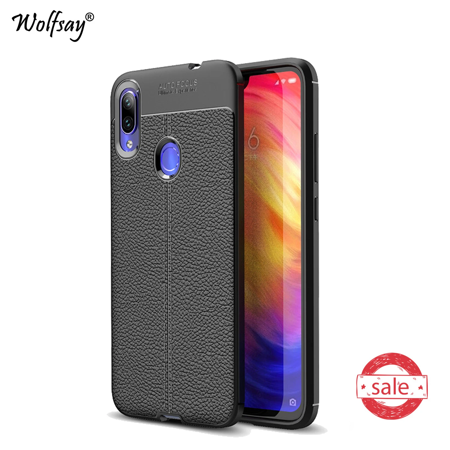 Xiaomi Redmi Note 7 Case Luxury Armor Soft Rubber Phone Case Xiaomi