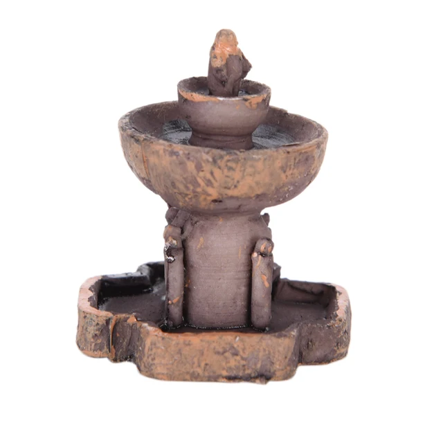 miniature fountain diy
