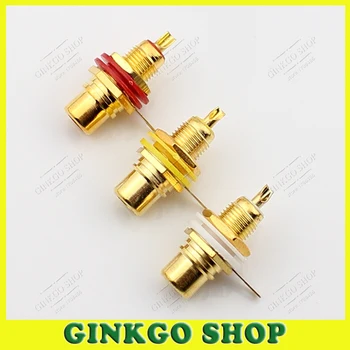 

10pcs/lot All Copper F Connector Plugs RCA AV Audio Connector Terminals Free Shipping