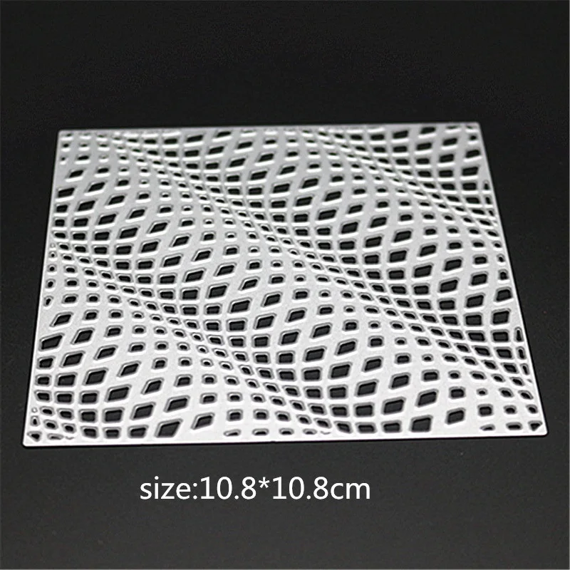 

Square grid background Metal Cutting Dies Stencils for DIY Scrapbooking/photo album Decorative Embossing DIY Paper Cards