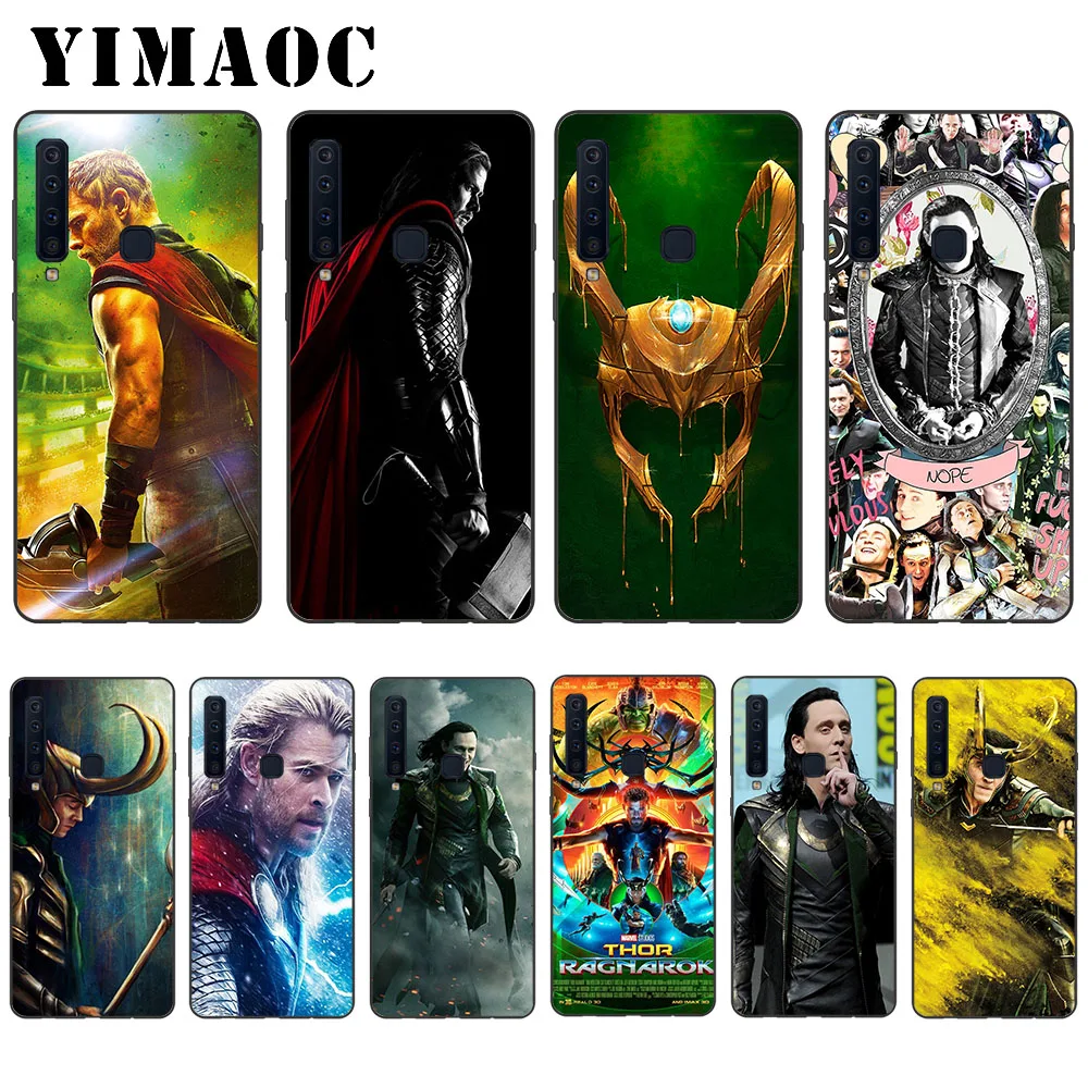 

YIMAOC Marvel Hero Loki Soft Case for Samsung Galaxy A3 A5 A6 A7 A8 A9 Plus Note 8 9 A10 A30 A40 A50 A70