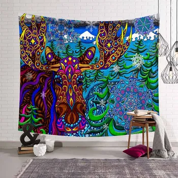 

Indian Mandala Tapestry Hippie Home Decorative Wall Hanging Tapestries Boho Beach Towel Yoga Mat Bedspread Table Cloth 200x150cm