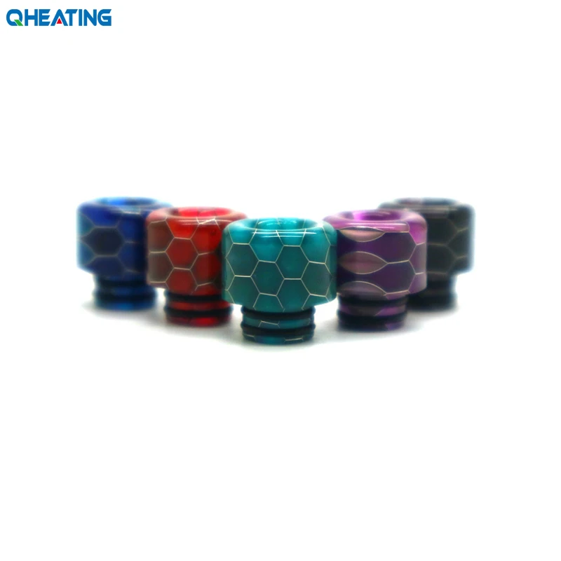 Qheating Смола 510 капельный наконечник змея эпоксидная смола вейпер для TFV8 атомайзер