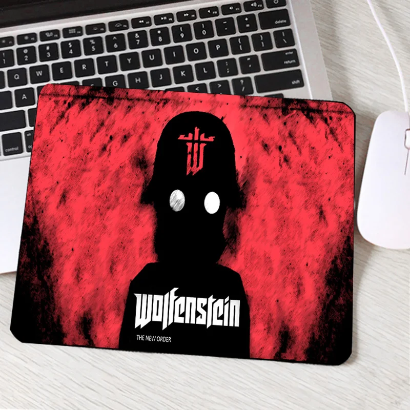 

Mairuige for Game Player Gamer Video Games Pattern Printed Mousepad Wolfenstein II The New Colossus Cool Pc Table Mouse Pad