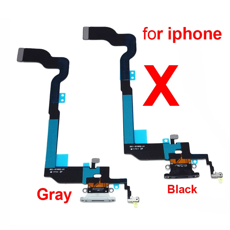 YINWO док-станция для зарядного устройства Разъем USB шлейф для iPhone 7 7 Plus 8 Plus 8 Plus X наушников аудио лента с принтом Jack