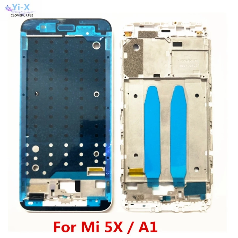 Средняя рамка для Xiaomi 5X Mi A1 поддерживающая ЖК-дисплея корпус дигитайзер запасные