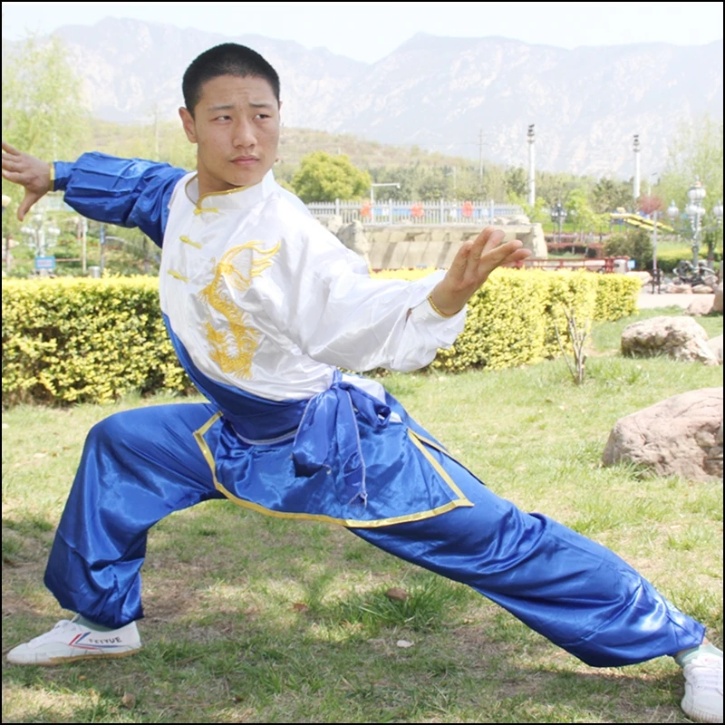 Wushu одежда для детей кунг-фу Униформа детская TA404