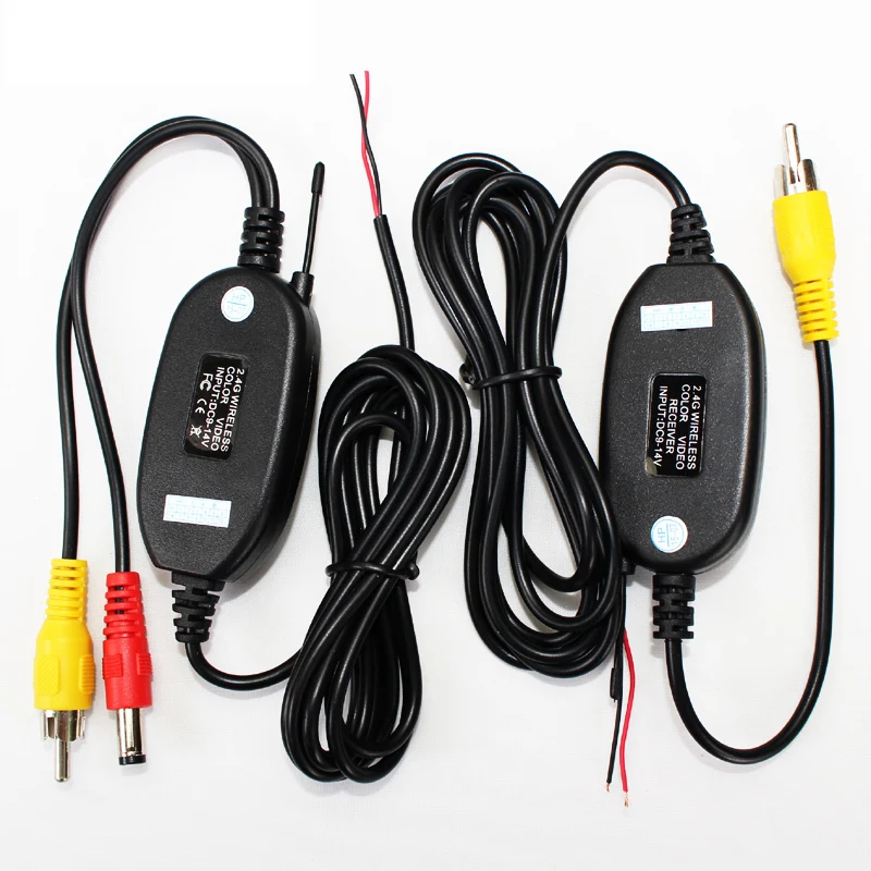 Free Shipping, 2.4Ghz Wireless Camera RCA Video Transmitter and