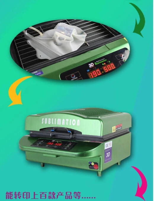Universal silicone rubber transfer printing bag
