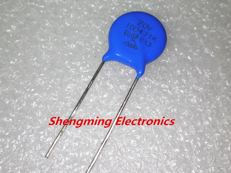 50PCS 10D471K Metal Oxide Varistor resistorin Resistors from