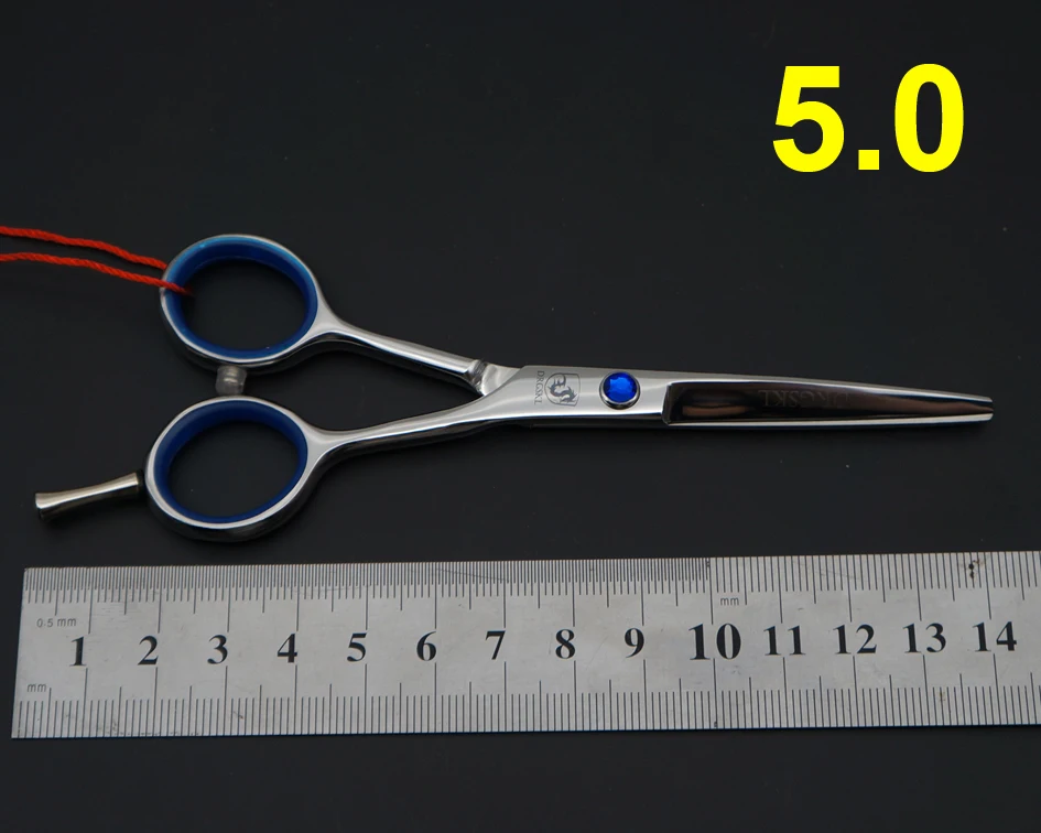 DRGSKL 4,0/5,0/5,5 дюймов ножницы для волос Профессиональные Парикмахерские ножницы для резки, высокое качество мини парикмахерские ножницы, логотип на заказ - Цвет: 50