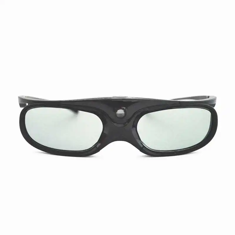 6 шт. активный затвор 96-144 Гц, перезаряжаемые 3D очки для Optama/acer/BenQ/ViewSonic/Sharp/Dell очки-проектор DLP 3D готов - Цвет: Black