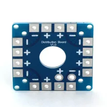 Carte de Distribution d'alimentation ESC, 1x Multirotor, connexion de batterie pour quadrirotor, MultiCopter