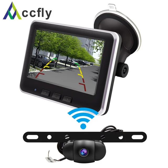 Accfly Wireless Car Reverse reversing Rear View Backup Parking Camera