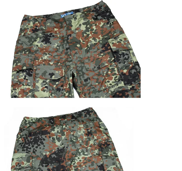 Боевые брюки Flecktarn FIELD G3 NYCO с защитой колена EVA/Тактические армейские рандомные 65/35
