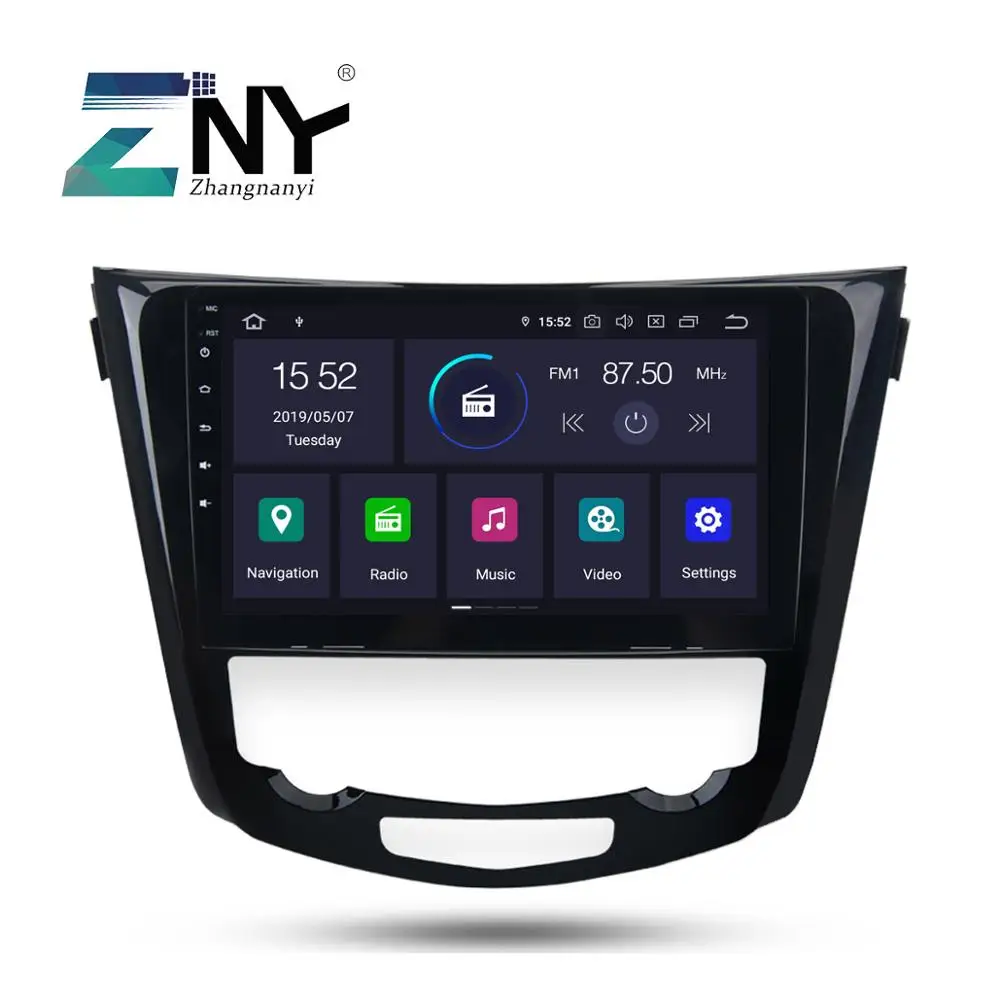Best 10.2" IPS Android 9.0 Auto Radio For Nissan X-Trail Qashqai J10 J11 2014 2015 2016 2017 Car Stereo Audio DSP Free Backup Camera 1