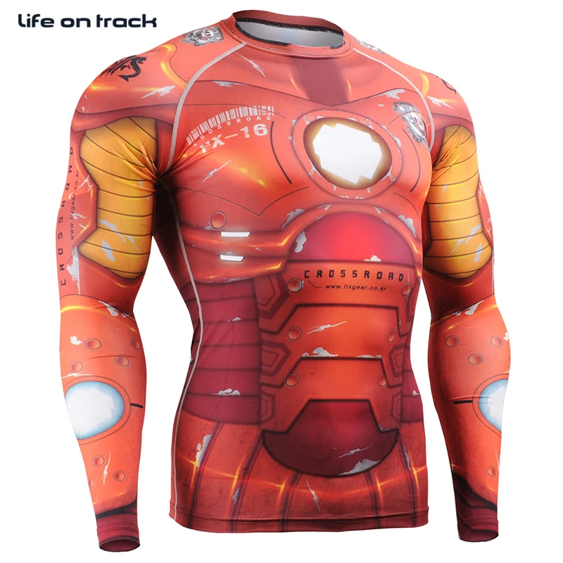 

Life On Track Man Cycling Base Jersey Bright Color Long Sleeve Male Printing Cycle Sports Tops Tights Running Men Biking Shirts