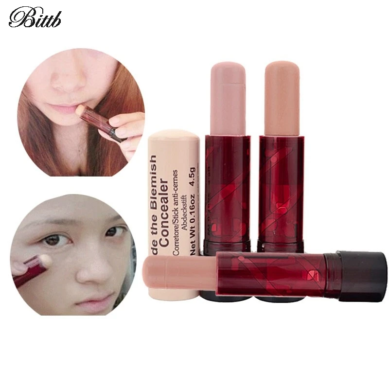 

Bittb 1Pcs Face Eye Concealer Stick Makeup Base Cover Circle Black Eyes Hide Blemish Spot Eye Concealer Contour Pen Cream