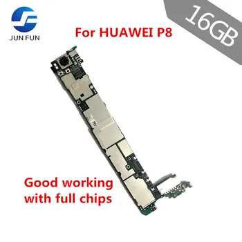 

JUN FUN 16G For Huawei P8 Unlocked Motherboard 16GB ROM Mainboard Android OS Logic Board
