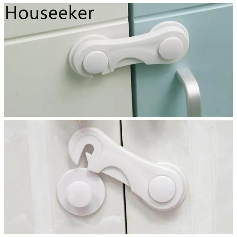 

5Pcs/lot Baby Safety Drawer Cabinet Lock Child Kids Security Protection Lock securite enfant children safe fridge lock