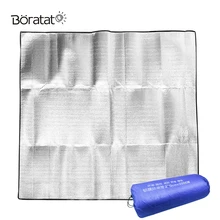 Водонепроницаемый алюминиевый пленочный EVA походный коврик складной спальный пляжный матрас для пикника напольный коврик влагостойкий коврик