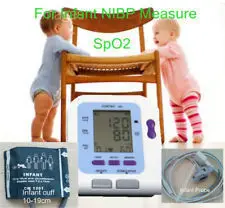 

2014 NewCONTEC08C with Neonatal new born baby SPO2 sensor Digital Automatic NIBP Blood Pressure Monitor Sphygmomanometer Free Sh