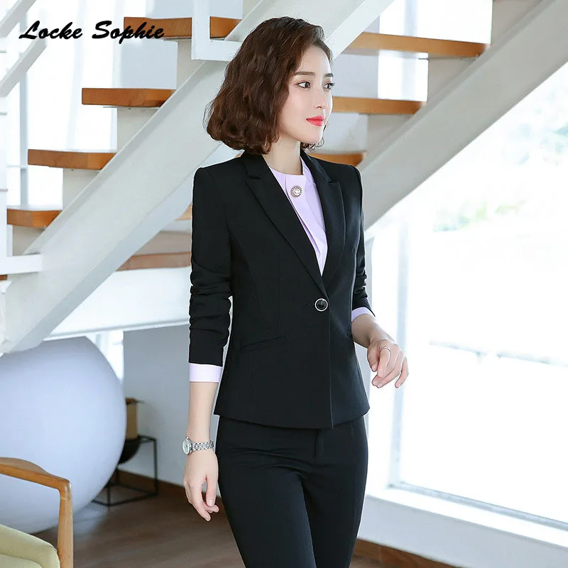 1pcs Women Plus size Blazers coats 2019 Autumn cotton blend Splicing Long sleeves Small Suits jackets ladies Skinny Blazers Suit