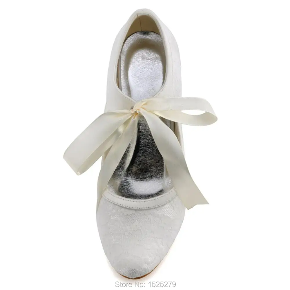 A3039-3 Белый Кот Шампанское невесты женская обувь с закрытым носком вечерние туфли-лодочки Мэри-Джейн на высоком каблуке Кружево атласная Свадебная обувь