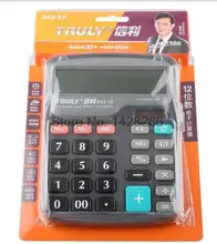 2016 New Original Truly Model 842-12 Desktop Office Calculator