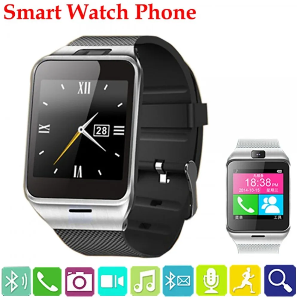 Smart Watch GT08 Clock With Sim Card Slot Push Message