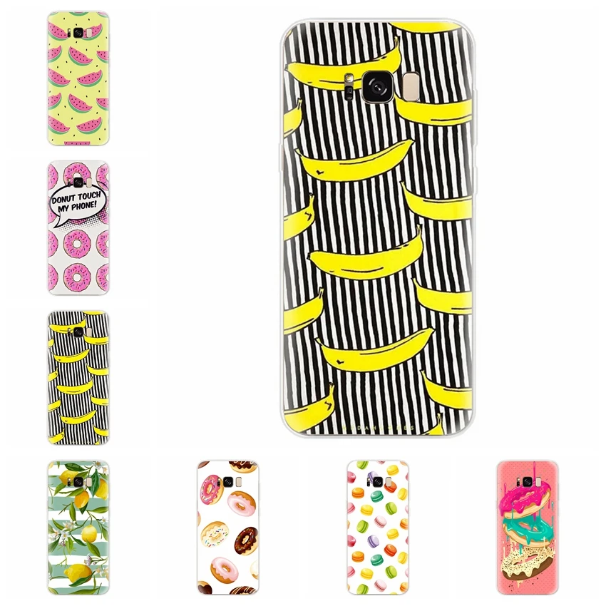 Силиконовый чехол для Samsung Galaxy J1 J3 J4 J5 J6 J7 S9 plus A3 A5 A7 A8 A30 A50 2016 2017 2018 Funda banana A006 |