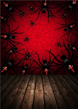 

LIFE MAGIC BOX Background for Photo Studio Hollowen Spider Foto Doek Vinyl Backdrops for Photography