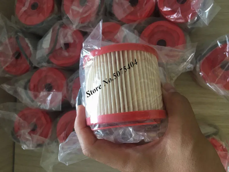 4PCS 2010PM Filter Element for 500FG Diesel Engine Fuel Filter Water Separator Replacement Truck Generator Kit 30 Micron Racor