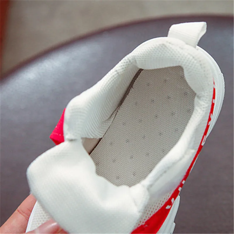 Led Shoes Children Sneakers Mesh Breathable Girls Sneakers For Children 2019 Spring Kids Shoes