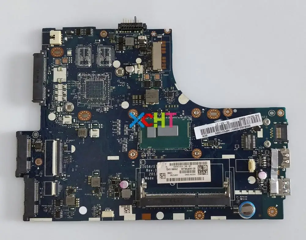 Для Lenovo S310 S410 w SR1EF i5 4210U Процессор ZIUS6/S7 LA A321P Материнская плата ноутбука