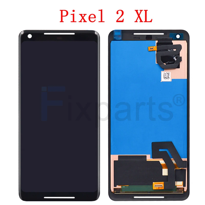 6," для Google Pixel 2 XL ЖК-дисплей кодирующий преобразователь сенсорного экрана в сборе Замена+ инструменты для Google Pixel 2 ЖК-дисплей 5,0"