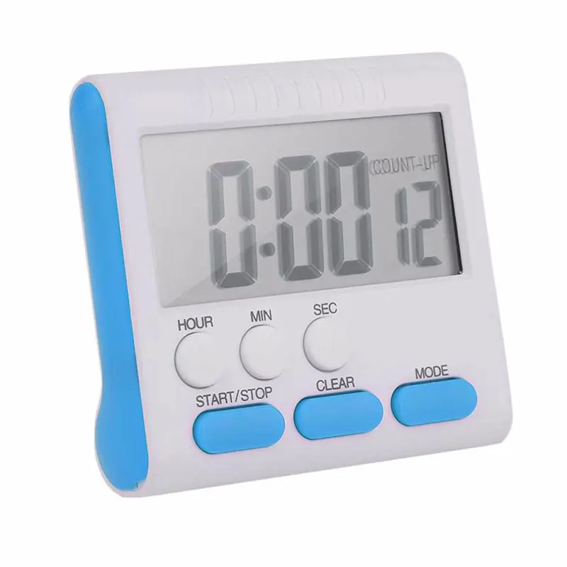 Многофункциональный магнитный Кухня таймер электронный ЖК-дисплей цифровые часы-будильник таймер 24 часа напоминание готовить Еда Кухня аксессуары
