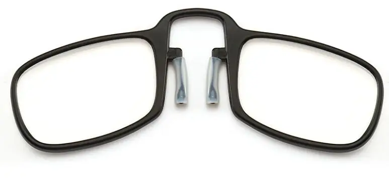 JN IMPRESSION клип очки для чтения для мужчин женщин Мини Сверхлегкий SOS бумажник пожилых оптика с коробкой Oculos De Grau складной Glasse - Цвет оправы: Черный