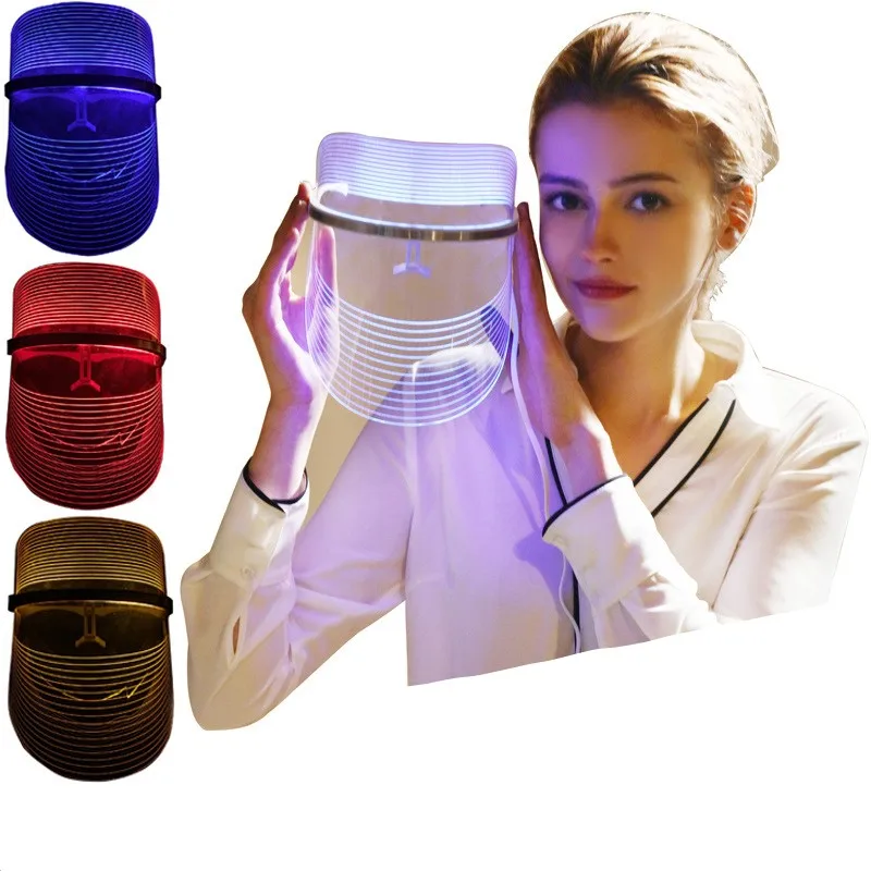 

Photon skin rejuvenation instrument LED mask instrument spectrometer small light bulb color mask instrument facial mask machine