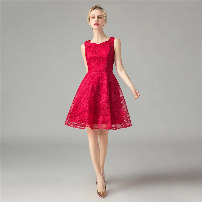 cocktail dress above the knee
