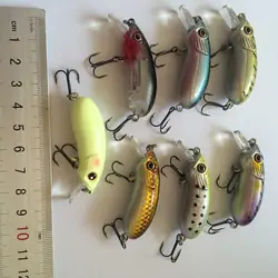 Рыбалка приманки DD60 10 г Гольян Искусственные приманки Crank Bait CC60 владельца крючок