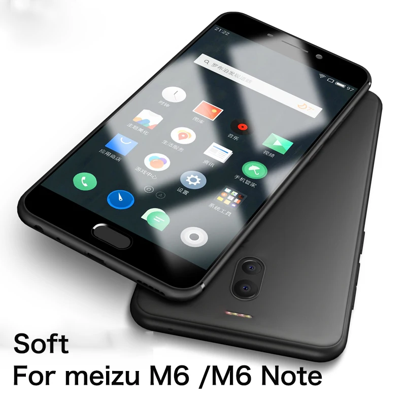 

Soft Matte Tpu Case for Meizu M6 Note M6 Colorful Cover Protect Silicon Bumper Coque Housing ON Meizu M6 M6 Note Fundas