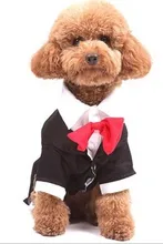 Classic Wedding Dress Gentleman font b Pet b font font b Clothes b font Suit British